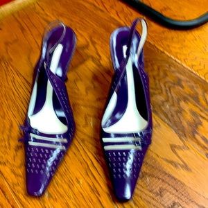Womens dressy purple shoes